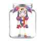Pomni in a jar