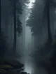 The forest fog 
