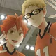 Shoyo and Tsukishima