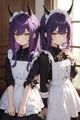 Demon maid twins