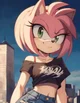 Amy Rose Wedgie