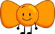 Orange Bow