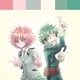 Mina and Deku 