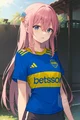 Novia fan de boca