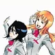 Orihime and Rukia