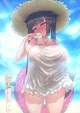 futa giantess Beach 