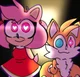 Psycho Tails and Amy