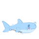 HappyShark Plushsuit