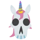 Unicorn Skull