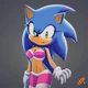 Fem-sonic hedgehog 