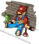 Drug addict mario