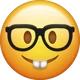 nerd emoji