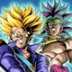 Trunks and Z Broly