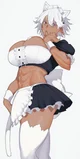 thicc catgirl maid