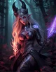 Dark elf woman 