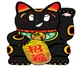 Black maneki neko