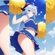 Ganyu cheerleader