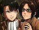 Levi and Hange