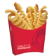 Dimension hop fries