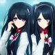 Yandere twin sisters
