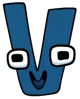 V from Alphabet Lore