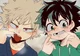 Izuku and Bakugo