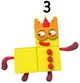 Numberblock three