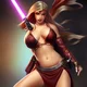 Sexy Jedi girl