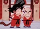 Kid Goku and Krillin