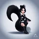 Skunk girl