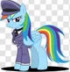 Police Rainbow dash
