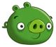 Friendly pig angry b