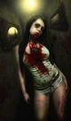 Girl zombie