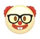 Clown Nerd Emoji