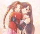 Tifa y aeris