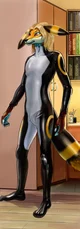 Rubber Umbreon suit