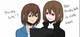Chara and Frisk