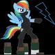 Ninja Rainbow Dash