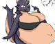 a fat dragon girl
