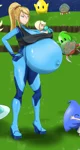 Pregnant Samus Aran
