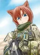 Catgirl soldier