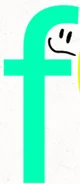 The letter f