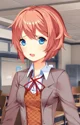 sayori without bow