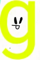 The letter g