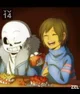 Sans and Frisk