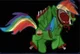 Zombie Rainbow Dash
