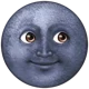 black moon emoji