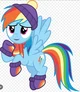 Winter Rainbow Dash