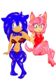 GF Sonica and Amy AU