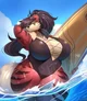 furry surfer